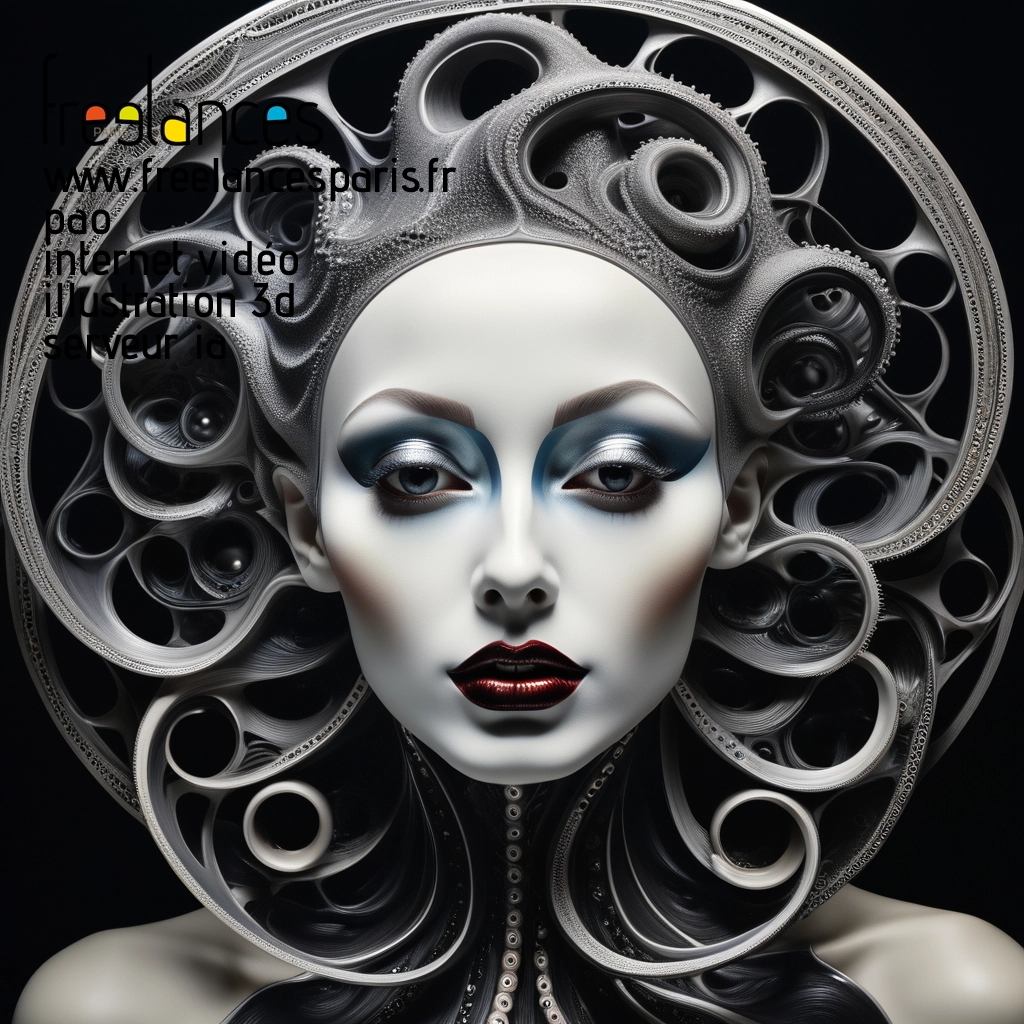 Pao mise en page internet vidéo illustration 3d serveur IA générative AI freelance paris studio de création magazines uftbrvc0